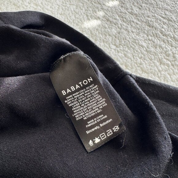 Aritzia Babaton Leonara Turtleneck Black - Picture 10 of 11